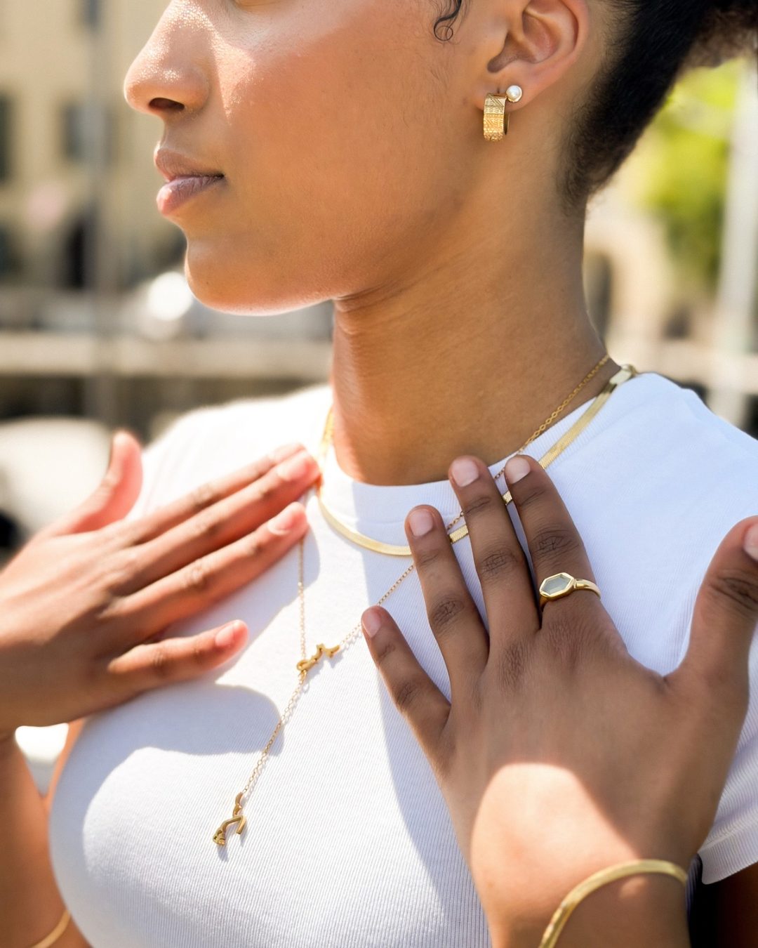 Collana Sabr & Shukran — pazienza e gratitudine