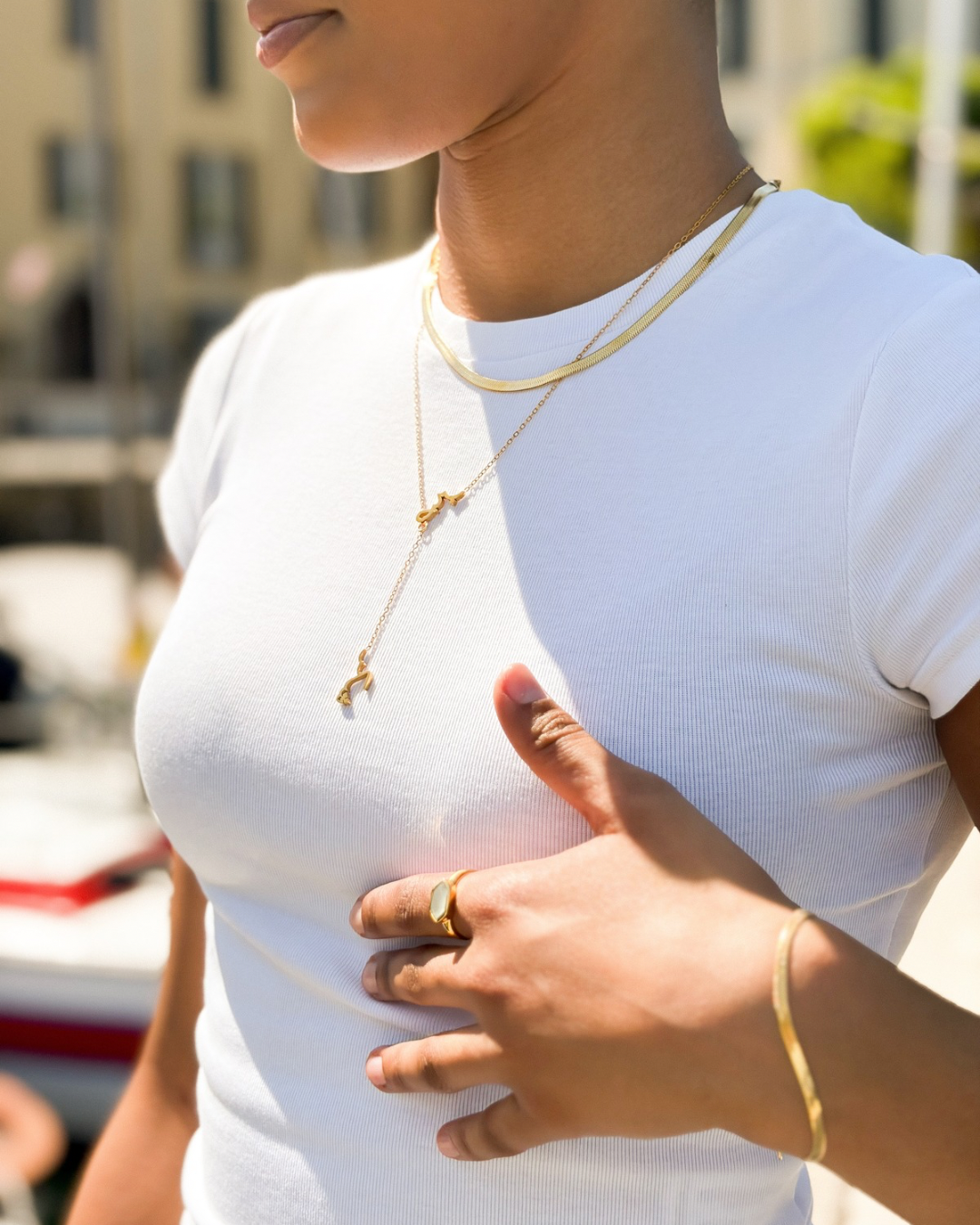 Collana Sabr & Shukran — pazienza e gratitudine